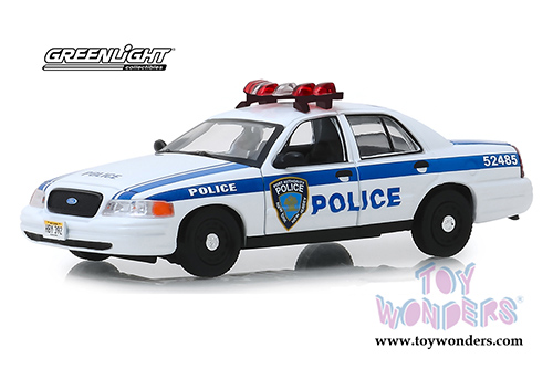 Greenlight - Ford Crown Victoria Port Authority of New York & New Jersey Police (2003, 1/43 scale diecast model car, White) 86569